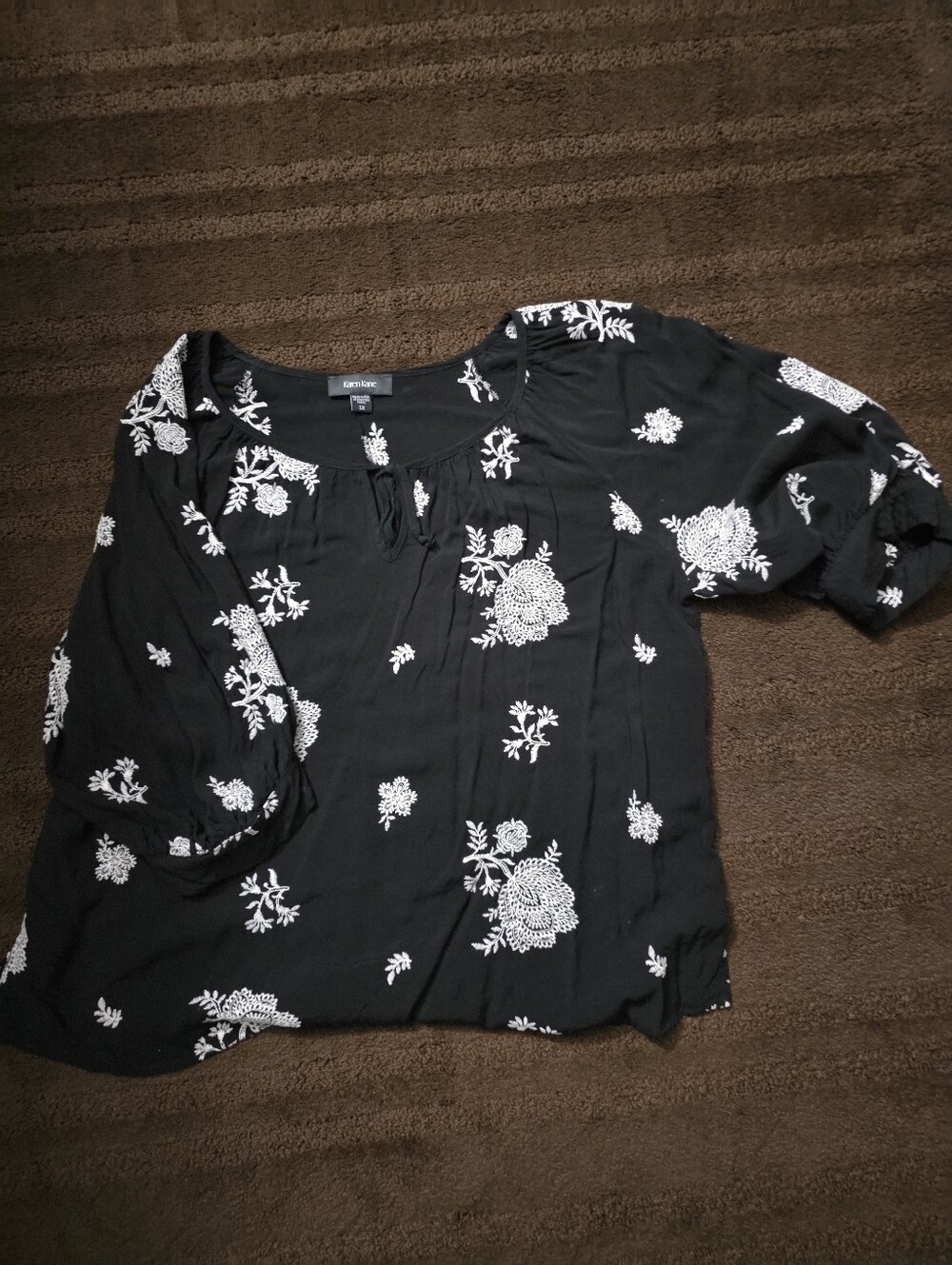 Karen Kane Embroider Top